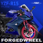 (預訂)17吋 RF05R (R15/MT15) 鍛造輪框(黑.金.藍.紅.銀.綠.紫.桃紅) 第 17 張圖片
