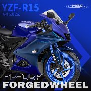 (預訂)17吋 RF05R (R15/MT15) 鍛造輪框(黑.金.藍.紅.銀.綠.紫.桃紅) 第 16 張圖片