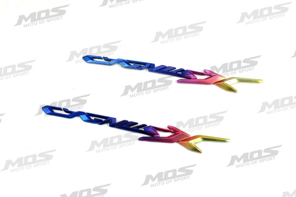 新版 YAMAHA ヤマハ純正 エンブレム メッキ レッド NEWシグナスX SE44J 990130