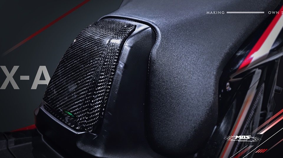 2017-2019 MOS Carbon Fiber Fuel Tank Lid Cover for Honda X-ADV 
