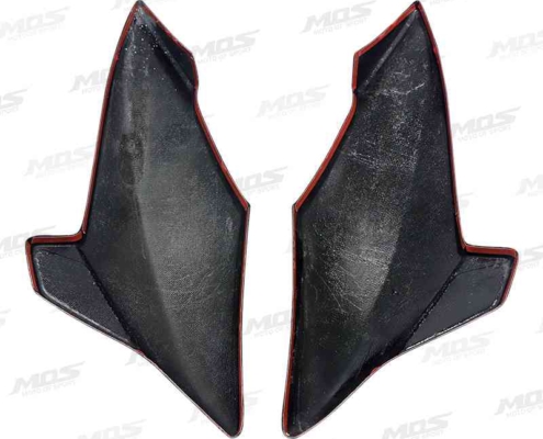 GSX-S150 水箱左右側蓋、Carbon Fiber Front Frame Side Covers FOR SUZUKI GSX-S150 / GSX-S125 2017-2019、GSX-S150カーボン タンクサイトカバー 左右セット"