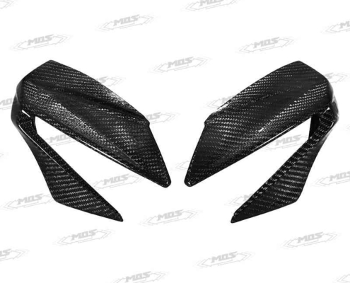 GSX-S150碳纖維車頭左右飾蓋、GSX-S150Headlamp Trim Covers、SUZUKI GSX-S125/150 カーボン ヘッドライトカバー左右セット