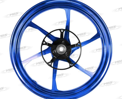 Ninja400、Z400-鍛造輪框、FORGED ALUMINUM ALLOY WHEELS SET FOR KAWASAKI NINJA400/Z400 ABS、KAWASAKI NINJA400 /Z400 2018-2020 鍛造アルミホイール 前後セット (6スポーク)