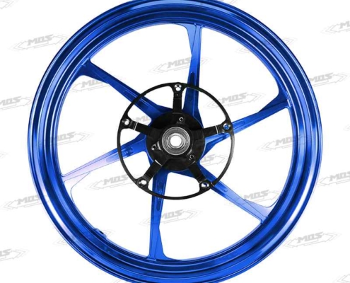 Ninja400、Z400-鍛造輪框、FORGED ALUMINUM ALLOY WHEELS SET FOR KAWASAKI NINJA400/Z400 ABS、KAWASAKI NINJA400 /Z400 2018-2020 鍛造アルミホイール 前後セット (6スポーク)