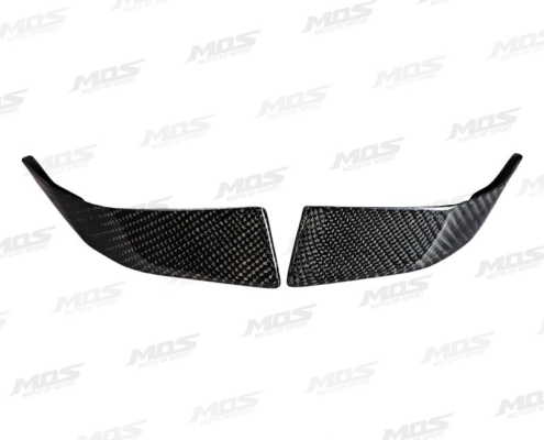 YAMAHA MT-09 碳纖維前下巴飾蓋、Carbon Fiber Headlight Lower Side Covers for Yamaha MT-09 FZ-09 2017-2020、YAMAHA MT-09 2017-2020 カーボン フロントリップ