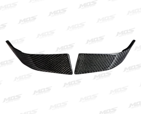 YAMAHA MT-09 碳纖維前下巴飾蓋、Carbon Fiber Headlight Lower Side Covers for Yamaha MT-09 FZ-09 2017-2020、YAMAHA MT-09 2017-2019 カーボン フロントリップ