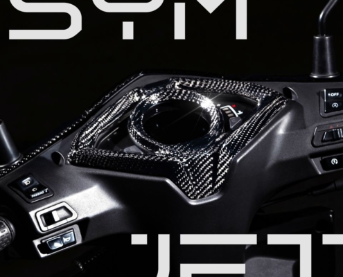 SYM_JET SL_碳纖維儀表蓋