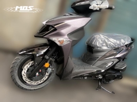 SYM JET SR/SL 碳纖維腳踏側蓋-實車照