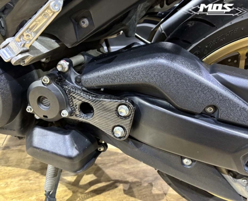 MOS YAMAHA_T-MAX560_2022_碳纖維固定座飾蓋_實車照