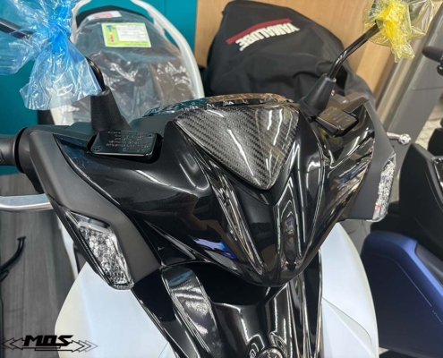 MOS勁戰7代125_155碳纖維龍頭大盾_實車照