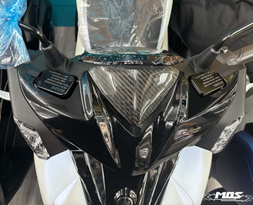 MOS勁戰7代125_155碳纖維龍頭大盾_實車照