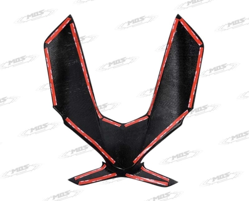 MOS勁戰7代Cygnus X125碳纖維下巴飾蓋