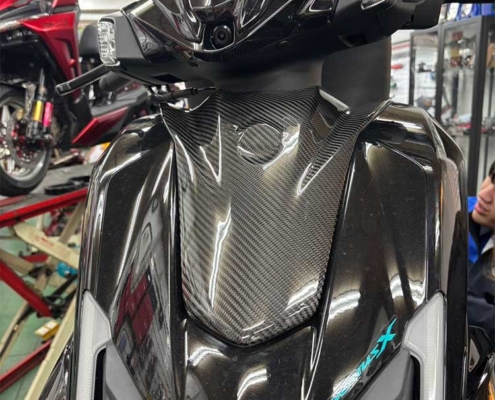 MOS勁戰7代125碳纖維大盾_實車照